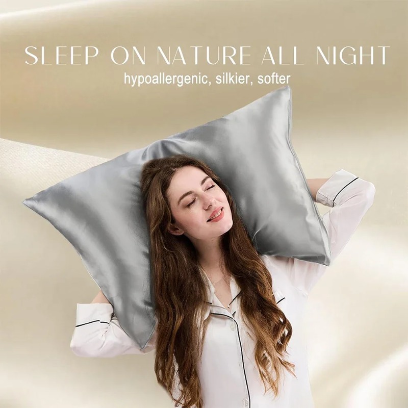 100% Mulberry Silk Pillowcase  - Luxury Skincare Gifts ulasan dan harga