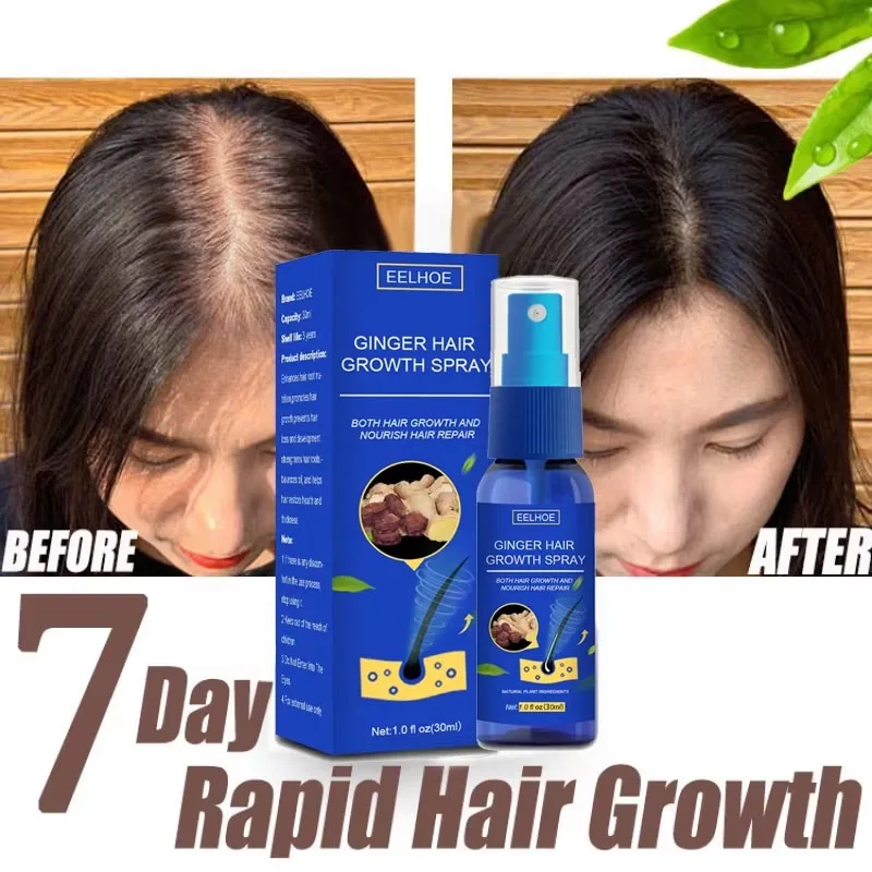 Ginger Hair Growth Serum Spray - Epidermal Growth Factor ulasan dan harga