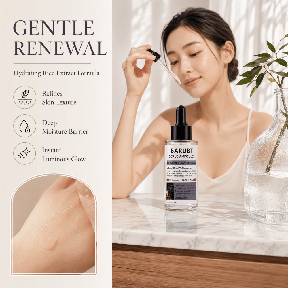 Exfoliating Black Rice Ampoule - Luxury Skincare Treatments ulasan dan harga
