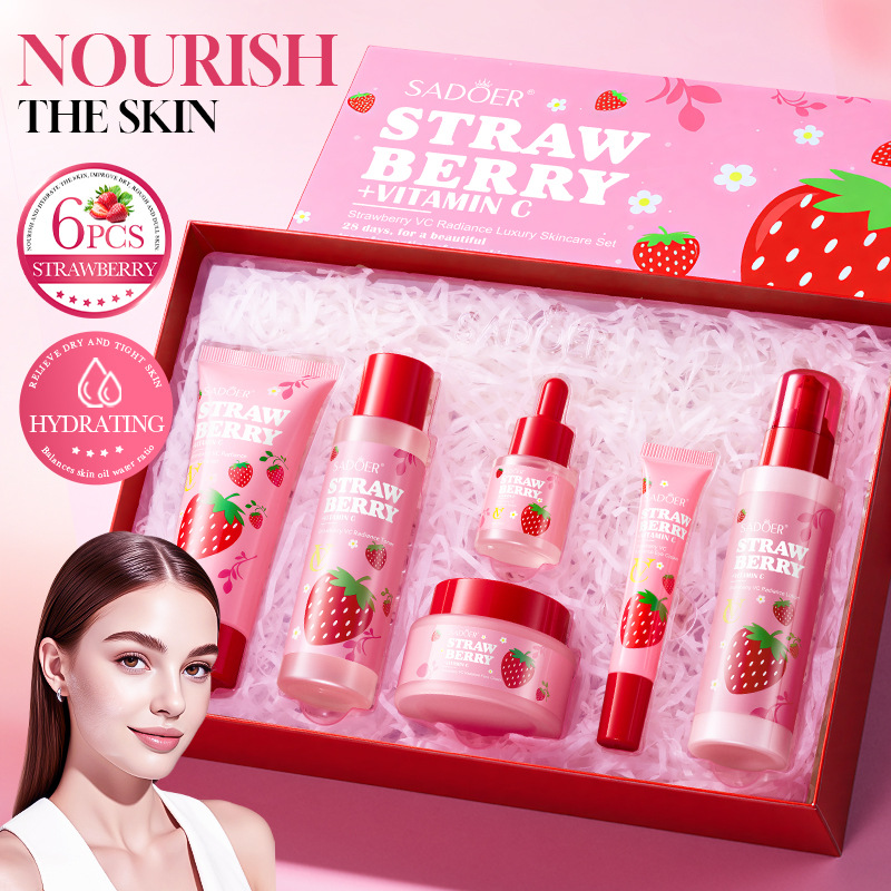 Strawberry VC Brightening Luxu - Luxury Skincare Gifts ulasan dan harga
