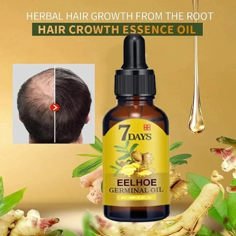 7 Day Fast Hair Growth Oil Gin - Epidermal Growth Factor ulasan dan harga