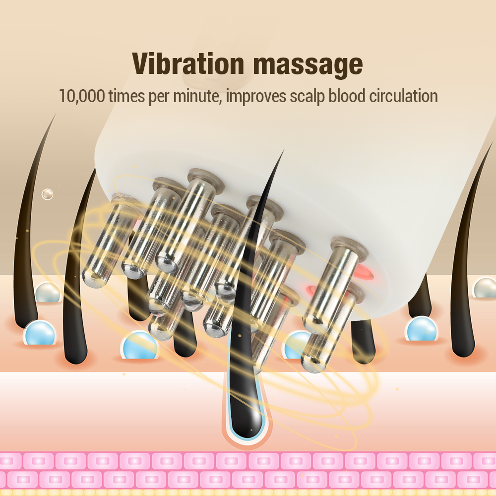 Electric Vibration Head Massag - Epidermal Growth Factor ulasan dan harga