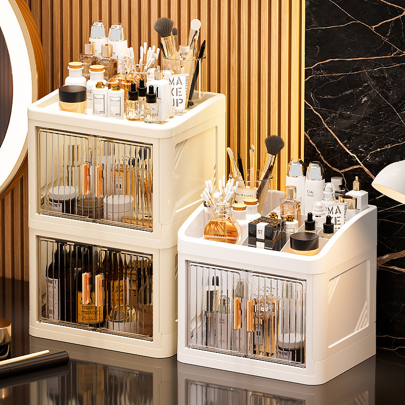 Layered Makeup Storage Cabinet - Luxury Skincare Gifts ulasan dan harga