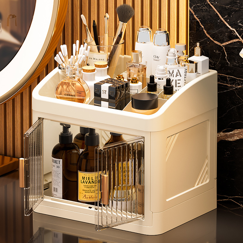 Layered Makeup Storage Cabinet - Luxury Skincare Gifts ulasan dan harga