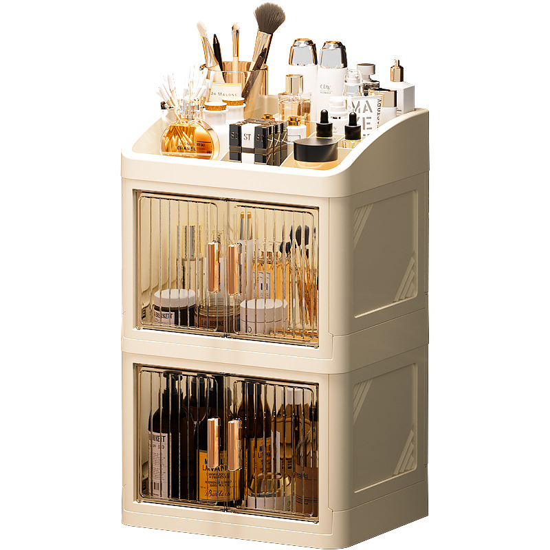 Layered Makeup Storage Cabinet - Luxury Skincare Gifts ulasan dan harga